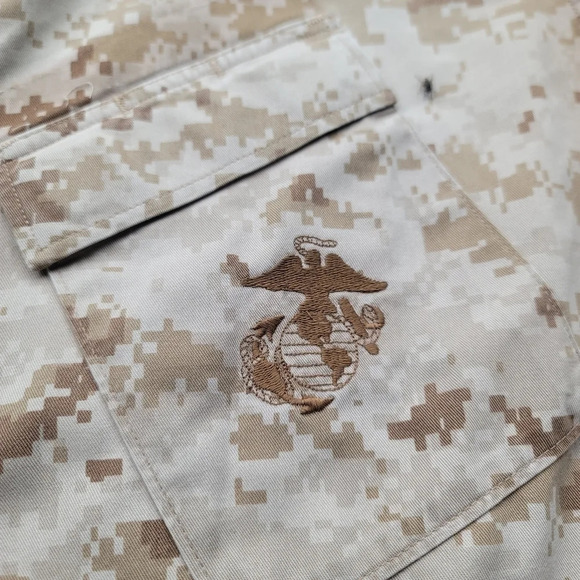 Propper USMC Marines Camouflage Button Up Tactical Long Sleeve Mens Med Regular - Picture 6 of 12